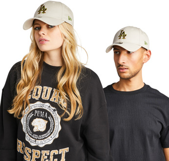 New Era 9forty Mlb La Dodgers Petten Unisex - Wit - One Size White