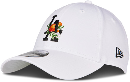 New Era 9forty Mlb La Dodgers Petten Unisex - Wit - One Size White
