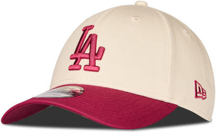 New Era 9forty Mlb La Dodgers Petten Unisex - Wit - One Size White