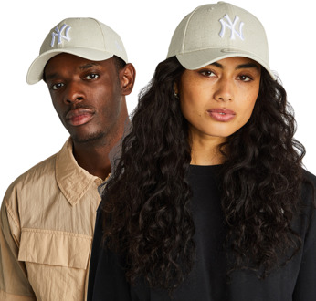 New Era 9forty Mlb New York Yankees Petten Unisex - Beige - One Size