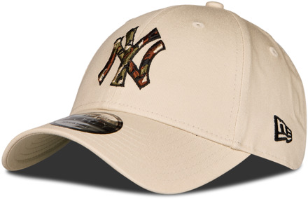 New Era 9forty Mlb New York Yankees Petten Unisex - Beige - One Size