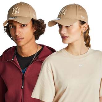 New Era 9forty Mlb New York Yankees Petten Unisex - Beige - One Size