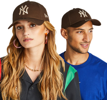 New Era 9forty Mlb New York Yankees - Unisex Petten Brown - One Size
