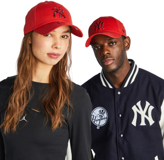 New Era 9forty Mlb New York Yankees - Unisex Petten Red - One Size