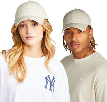 New Era 9forty Mlb New York Yankees - Unisex Petten White - One Size
