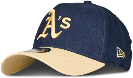 New Era 9forty Mlb Oakland Athletics Petten Unisex - Blauw - One Size Blue
