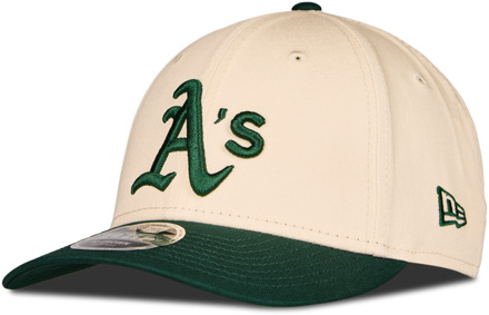 New Era 9forty Mlb Oakland Athletics Petten Unisex - Wit - One Size White