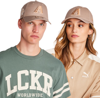 New Era 9forty Mlb Petten Unisex - Rood - One Size Red