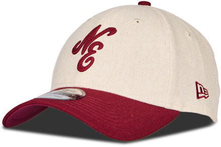 New Era 9forty Petten Unisex - Wit - One Size White