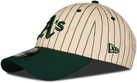 New Era 9twenty Mlb Oakland Athletics Petten Unisex - Groen - One Size - Katoen Green