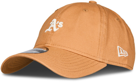 New Era 9twenty Mlb Oakland Athletics Petten Unisex - Oranje - One Size - Katoen Orange