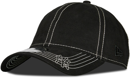 New Era 9twenty Petten Unisex - Zwart - One Size Black