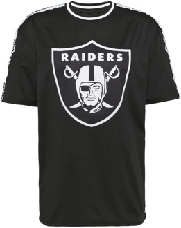 New Era Camiseta raiders nfl taping oversized tee lasrai New Era , Black , Heren - M,S,Xs