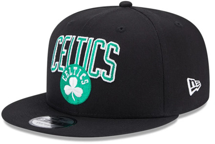 New Era Cap 9fifty Boston Celtics NBA Patch New Era , Black , Unisex - S/M