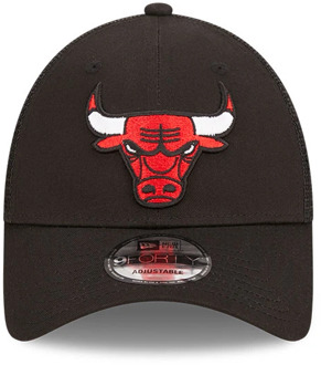 New Era Cap Trucker Chicago Bulls Home Field New Era , Black , Unisex - ONE Size