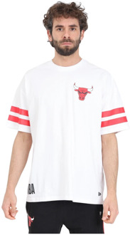 New Era Chicago Bulls NBA Arch Graphic T-shirt New Era , White , Heren - Xl,L,M