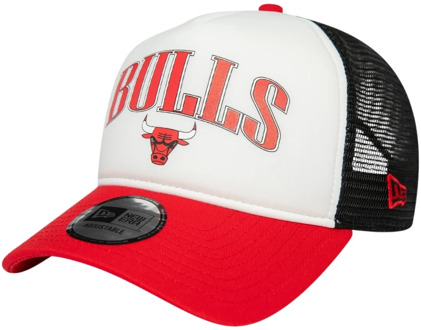 New Era Chicago Bulls Trucker Hat New Era , Multicolor , Unisex - ONE Size