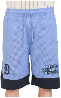 New Era Detroit Tigers World Series Shorts New Era , Blue , Heren - L,M,S