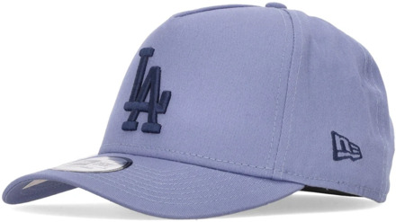 New Era Dodgers Gebogen Klep Pet Blauw New Era , Blue , Unisex - ONE Size