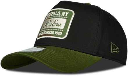 New Era E-frame Closed Back Petten Unisex - Zwart - One Size Black