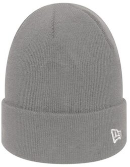 New Era Gebreide muts Unisex Volwassenen Vlag (Grijs) - maat