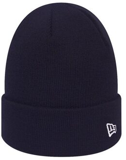 New Era Gebreide muts Unisex Volwassenen Vlag (Marine) - maat Navy