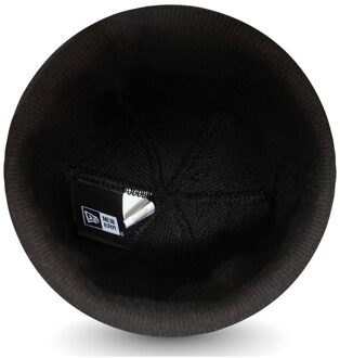 New Era Gebreide muts Unisex Volwassenen Vlag (Zwart)