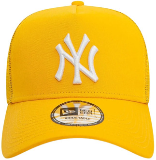 New Era Gele Trucker Cap New York Yankees New Era , Yellow , Unisex - ONE Size