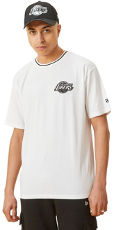 New Era Grafisch T-shirt New Era , White , Heren - XL