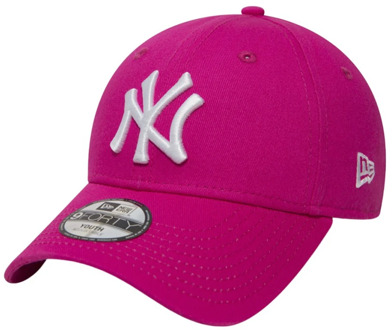 New Era K 940 MLB LEAGUE BASIC New York Cap - Pink - 4-6 jaar