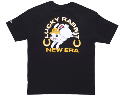 New Era Karakter Grafisch Shirt Zwart/Wit New Era , Black , Heren - Xl,L,M,S,2Xs