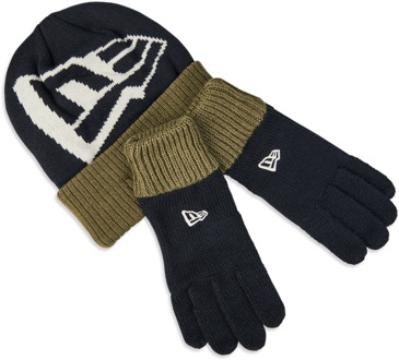 New Era Kids League Essential Winter mutzen Unisex - Zwart - One Size - Wol Black