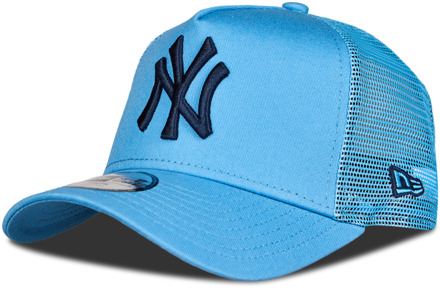 New Era Kids Trucker Petten Unisex - Blauw - Maat YOUTH - Poly (Polyester) Blue
