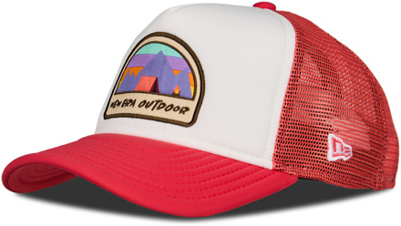 New Era Kids Trucker Trucker Unisex - Rood - Maat YOUTH - Poly (Polyester) Red