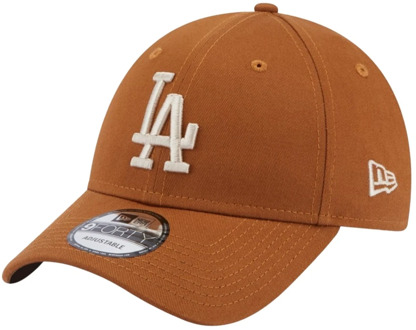 New Era LA Dodgers Hoed Donkergeel New Era , Orange , Heren - ONE Size