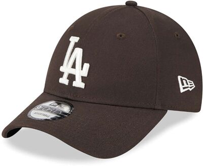 New Era LA Dodgers League Essential 9Forty Cap Senior donker bruin - wit - 1-SIZE