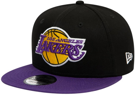 New Era LA Lakers Logo Black 9FIFTY Cap