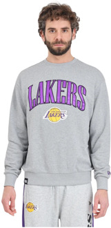New Era LA Lakers NBA Arch Graphic Sweater New Era , Gray , Heren - Xl,L