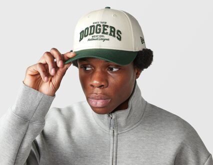 New Era Los Angeles Dodgers MLB Washed 9FORTY Cap, groen - One Size