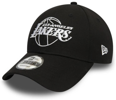 New Era Los Angeles Lakers Essential Outline Black 9FORTY Cap