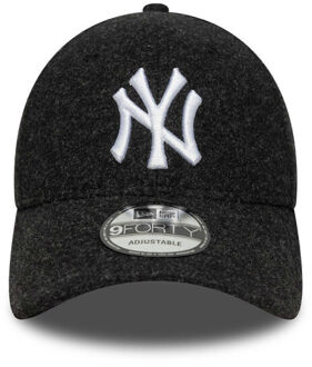 New Era melton wool 9forty pet - Zwart - One size