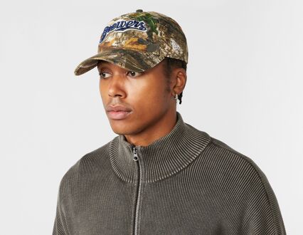 New Era Milwaukee Brewers MLB Camo 9TWENTY Cap, bruin - One Size