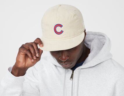 New Era MLB Chicago Cubs Retro Crown 9FIFTY Strapback Cap, Beige - One Size