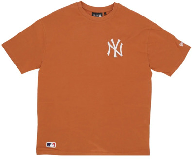 New Era MLB League Essentials T-Shirt New Era , Brown , Heren - Xl,L,M,S