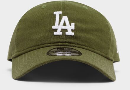 New Era MLB Linen LA Dodgers 9TWENTY Cap, groen - One Size