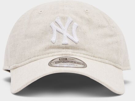 New Era MLB Linen New York Yankees 9TWENTY Cap, wit - One Size