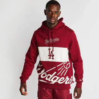 New Era Mlb Los Angeles Dodgers - Heren Hoodies Red - S