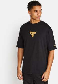 New Era Nba Chicago Bulls - Heren T-shirts Black - XS
