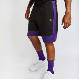 New Era Nba La Lakers - Heren Korte Broeken Black - XL