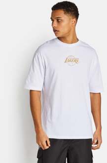 New Era Nba La Lakers - Heren T-shirts White - S